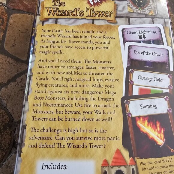 Expansion Pack - Castle Panic: The Wizards Tower Expansion Board Game - New - Picture 4 of 8